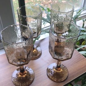 Vintage New with Box Libby Wine Glasses